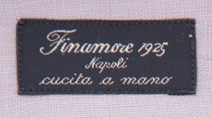 $450 Finamore Napoli Lavender Purple Linen Shirt - Slim - (FN192410) - Parent
