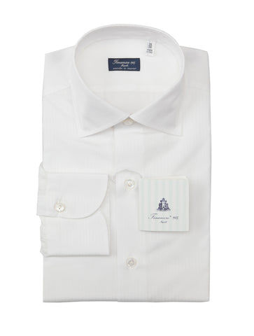 Finamore Napoli White Shirt - Slim
