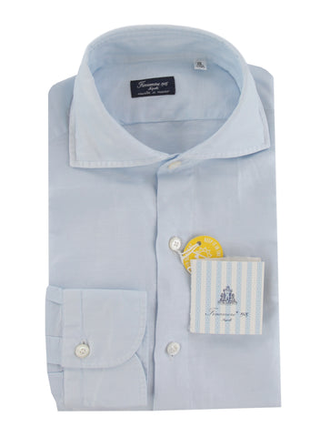Finamore Napoli Light Blue Shirt - Extra Slim