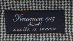 $450 Finamore Napoli Dark Green Shirt - Slim - (FN127246) - Parent