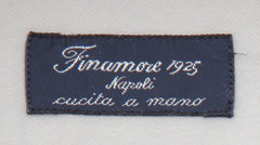 Finamore Napoli Light Gray Solid Cotton Shirt - Slim - (FN19246) - Parent