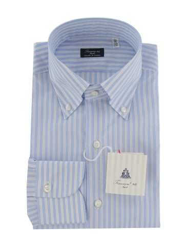 Finamore Napoli Light Blue Shirt - Full