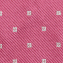 Finamore Napoli Pink Geometric Silk Tie (1305)