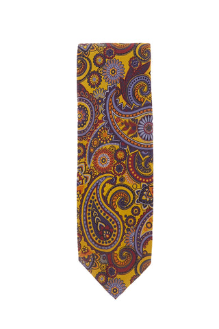 Finamore Napoli Yellow Tie