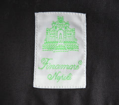 Finamore Napoli Black Solid Cotton Shirt - Extra Slim - (FN512225) - Parent