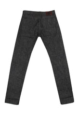 $600 IMjiT 35020 Black Solid Jeans - Slim - (IM610253) - Parent