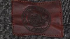 $600 IMjiT 35020 Black Solid Jeans - Slim - (IM610253) - Parent