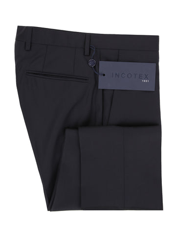 Incotex Midnight Navy Blue Pants