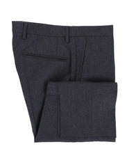 Incotex Navy Blue Solid Wool Pants - Slim - 34/50 - (IN328235)