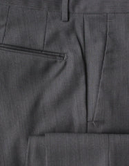 Incotex Dark Gray Striped Wool Blend Pants - Slim - (INC1052210) - Parent