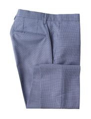 Incotex Blue Fancy Virgin Wool Pants - Slim - 40/56 - (IN12292110)