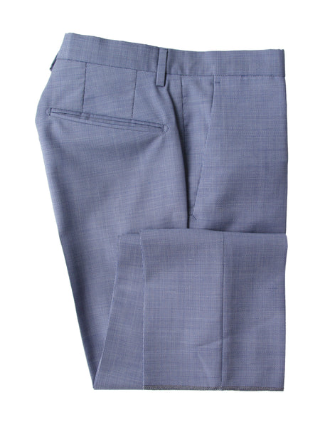 Incotex Blue Fancy Virgin Wool Pants - Slim - (IN12292110) - Parent
