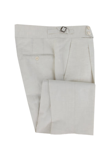 Isaia Off White Pants