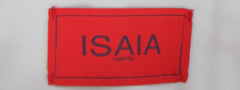 $1250 Isaia Off White Solid Wool Blend Pants - Slim - (IS84265) - Parent