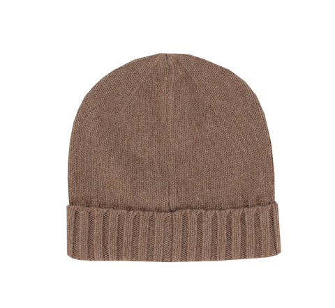 Isaia Light Brown Beanie