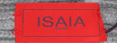 $395 Isaia Gray Striped Cashmere Beanie - (IS729269) - Parent