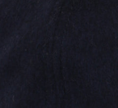 $395 Isaia Dark Blue Solid Wool Blend Baseball Cap - (IS78262) - Parent