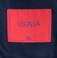 $5995 Isaia Dark Blue Silk Blend Solid Sportcoat - (IS1021261) - Parent