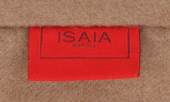 $1795 Isaia Light Brown Solid Camel Overshirt - (IS4292611) - Parent