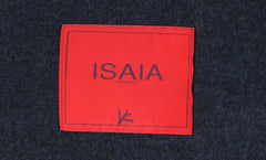 $1995 Isaia Blue Solid Wool Blend Overshirt - (IS429264) - Parent