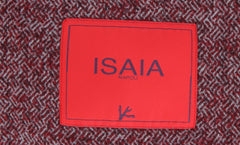 $1995 Isaia Red Wool Blend Overshirt - (IS429266) - Parent