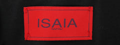 $1900 Isaia Black Solid Wool Pants - Slim - (IS842611) - Parent