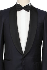 $3595 Isaia Dark Blue Wool Tuxedo - (IS319241) - Parent