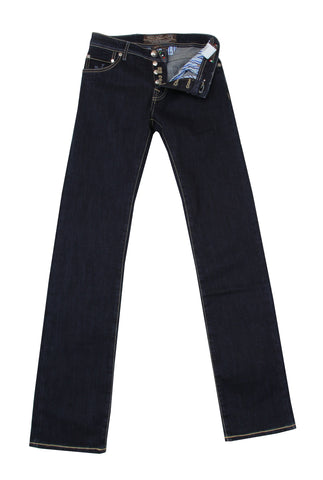 Jacob Cohën Dark Blue Jeans - Slim