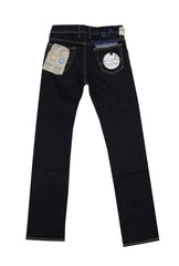 $595 Jacob Cohen Dark Blue Solid Jeans - Slim - (JC521261) - Parent