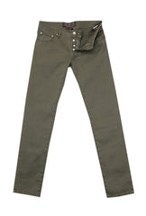Jacob Cohën Olive Green Pants - Slim - 29/45 - (JC220242)