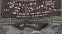 Jacob Cohën Olive Green Pants - Slim - (JC220242) - Parent