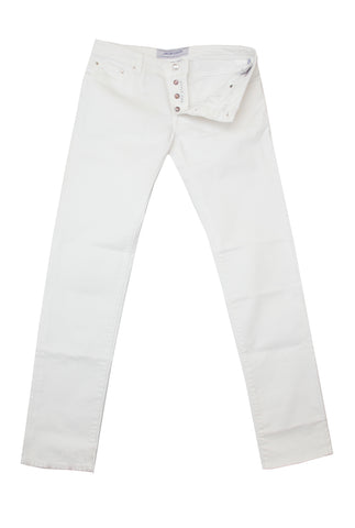 Jacob Cohën White Jeans - Slim