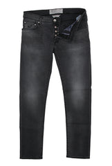 Jacob Cohën Charcoal Gray Solid Jeans - (JC322231) - Parent