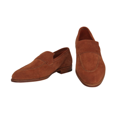 John Lobb Brown Penny Loafers