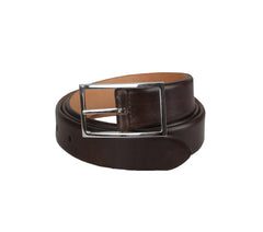 John Lobb Brown Calf Leather Belt 36 US/100 EU - (JL74268)