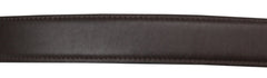 John Lobb Dark Brown Calf Leather Belt - (JL74261) - Parent