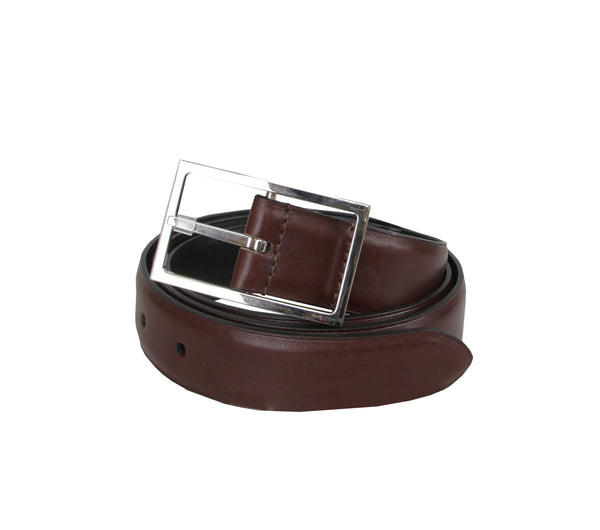 John Lobb Brown Calf Leather Belt - (JL74267) - Parent