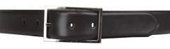 John Lobb Dark Brown Calf Leather Belt - (JL74264) - Parent