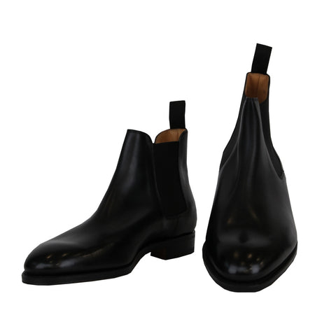 John Lobb Black Chelsea Boots