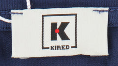 Kired Blue Solid Crewneck Cotton T-Shirt - Extra Slim - (KR6120233) - Parent