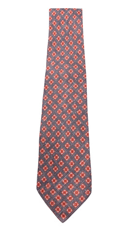 Kiton Orange Tie