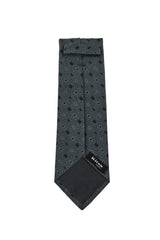 Kiton Gray Fancy Silk Tie (1420)