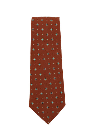Kiton Orange Tie