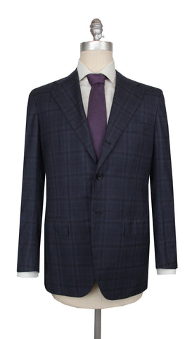 Kiton Navy Blue Suit