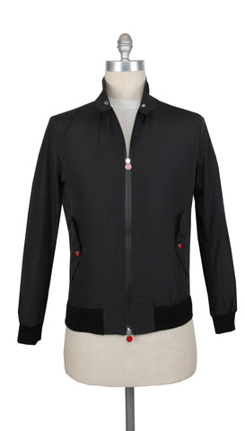 Kiton Black Windbreaker