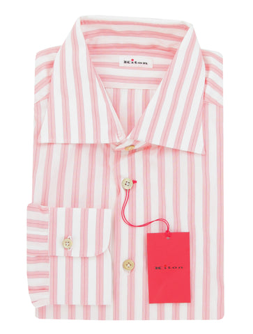 Kiton Pink Shirt - Slim