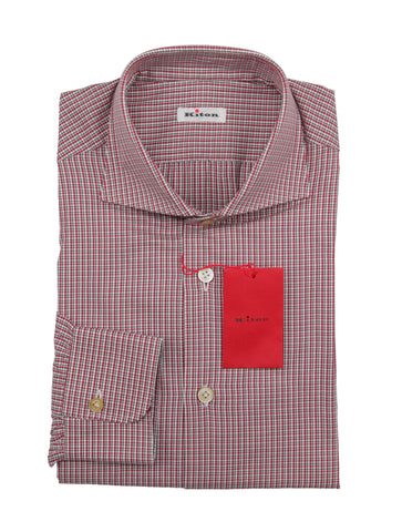 Kiton Red Shirt - Slim
