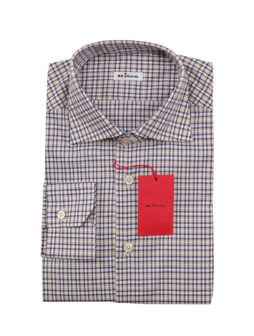 Kiton Dark Blue Shirt - Slim