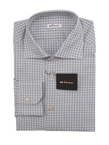 Kiton Gray Shirt - Slim