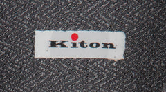 Kiton Gray Fancy Cotton Shirt - Slim - (KT1182216) - Parent